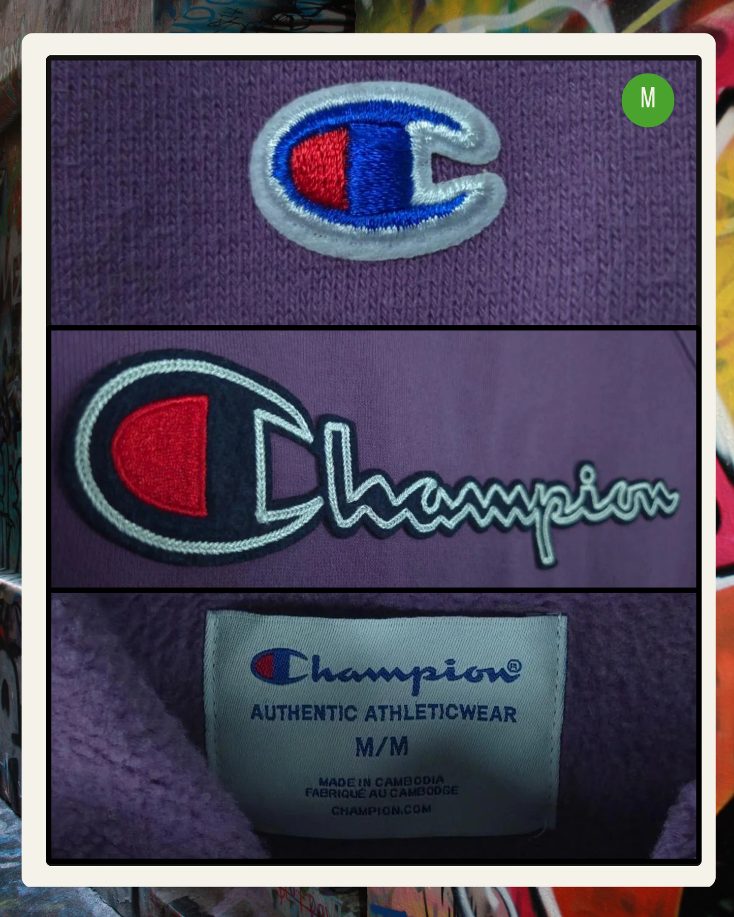 Champion Hoodie Lila