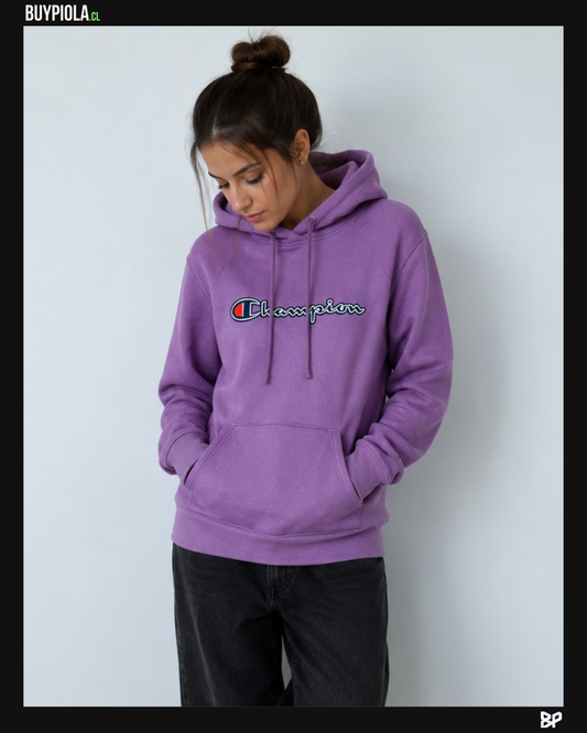 Champion Hoodie Lila