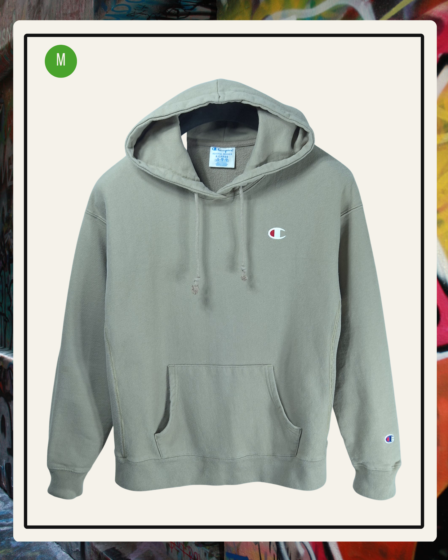Champion Hoodie Café Crema