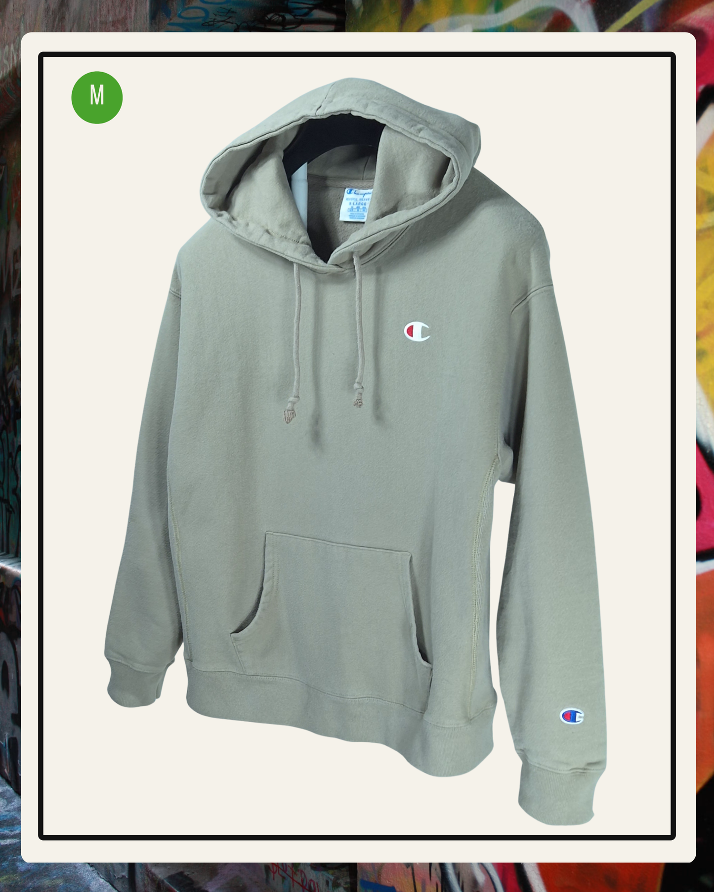 Champion Hoodie Café Crema