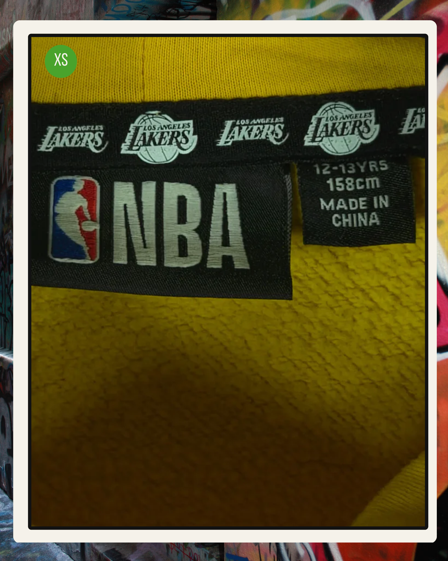 Lakers Hoodie Amarillo