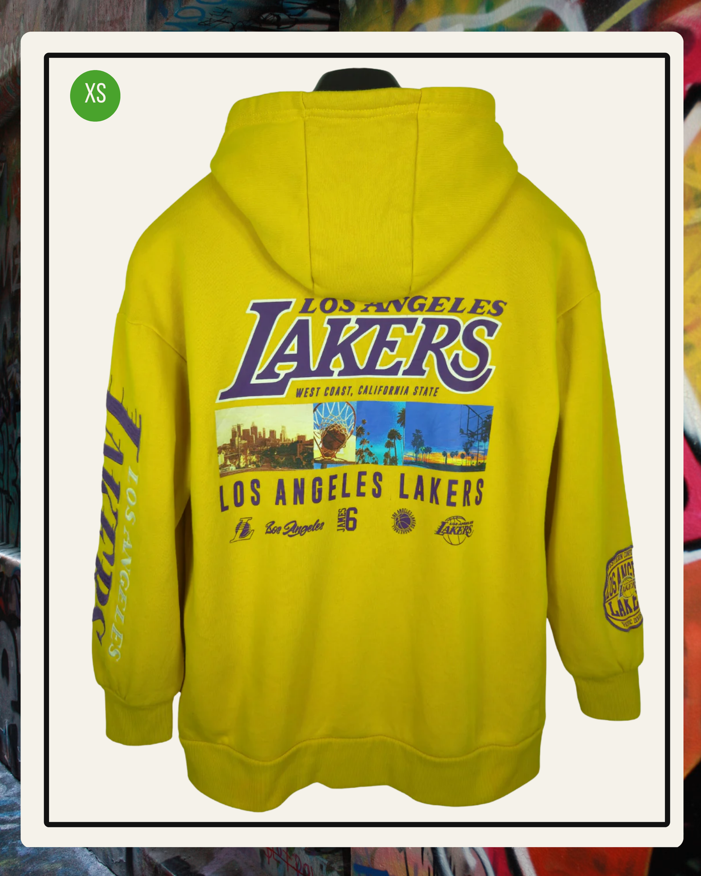 Lakers Hoodie Amarillo