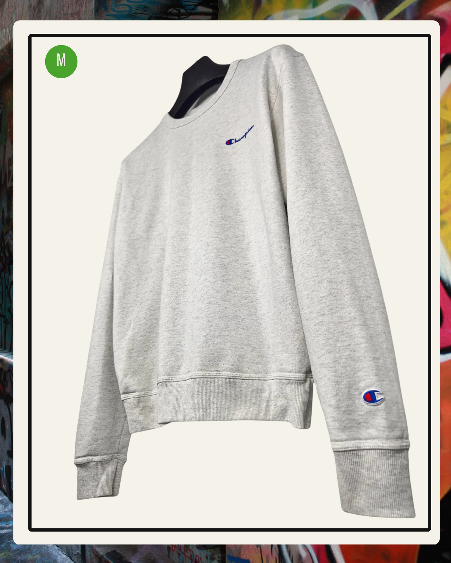Champion Crewneck Gris