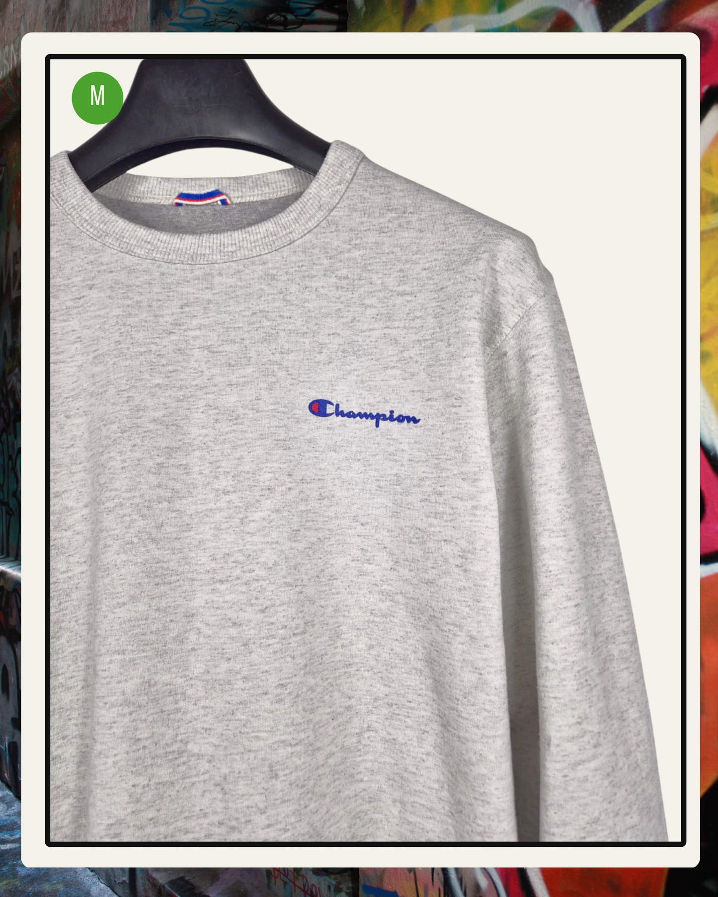 Champion Crewneck Gris
