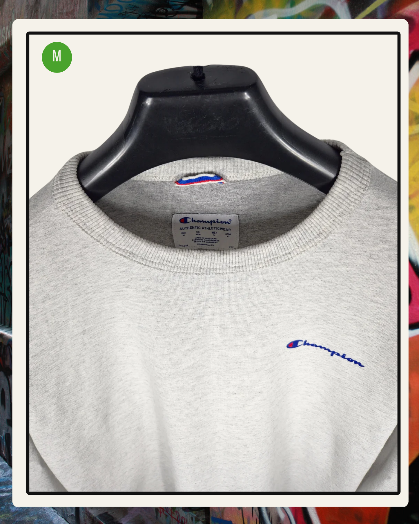 Champion Crewneck Gris