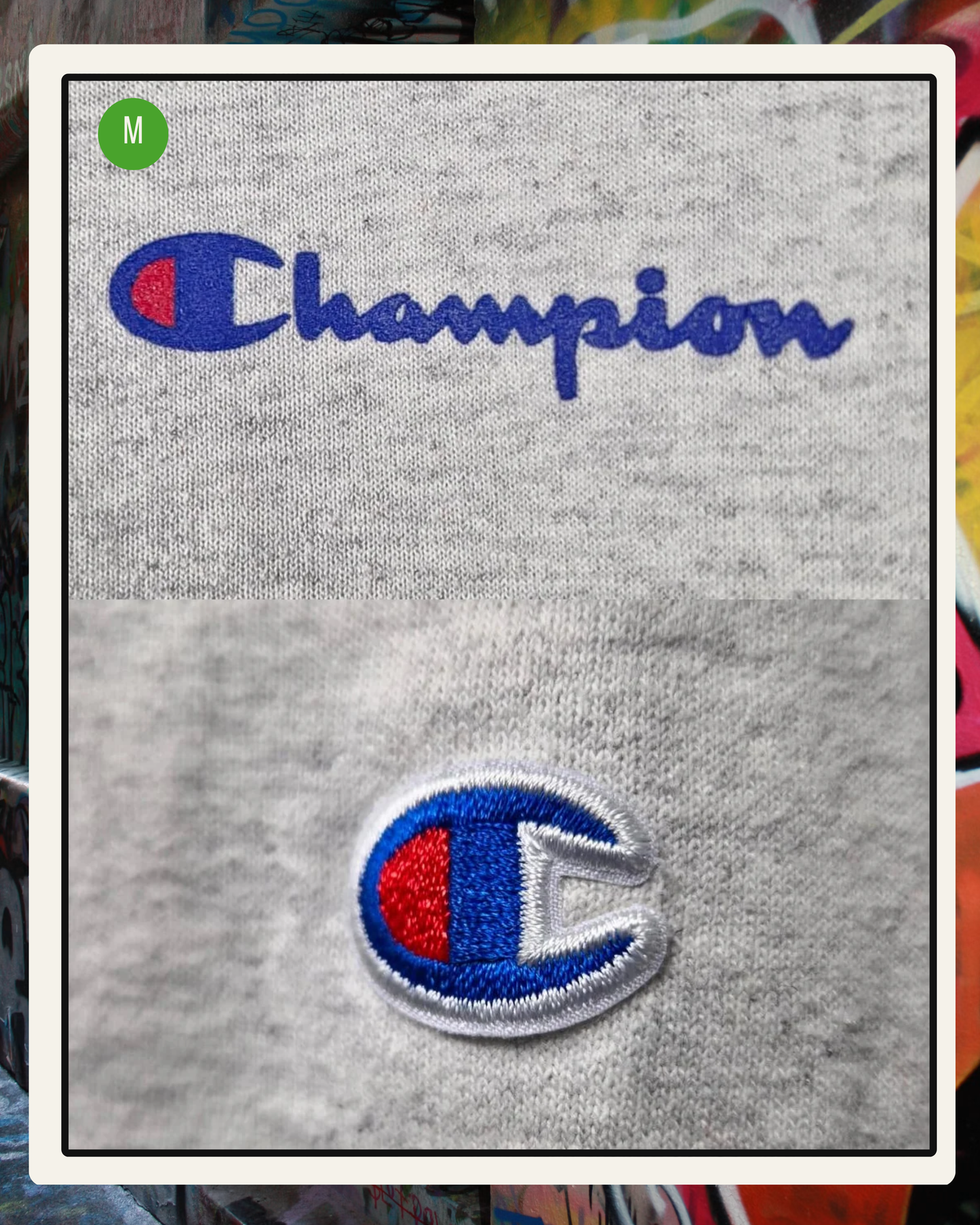 Champion Crewneck Gris