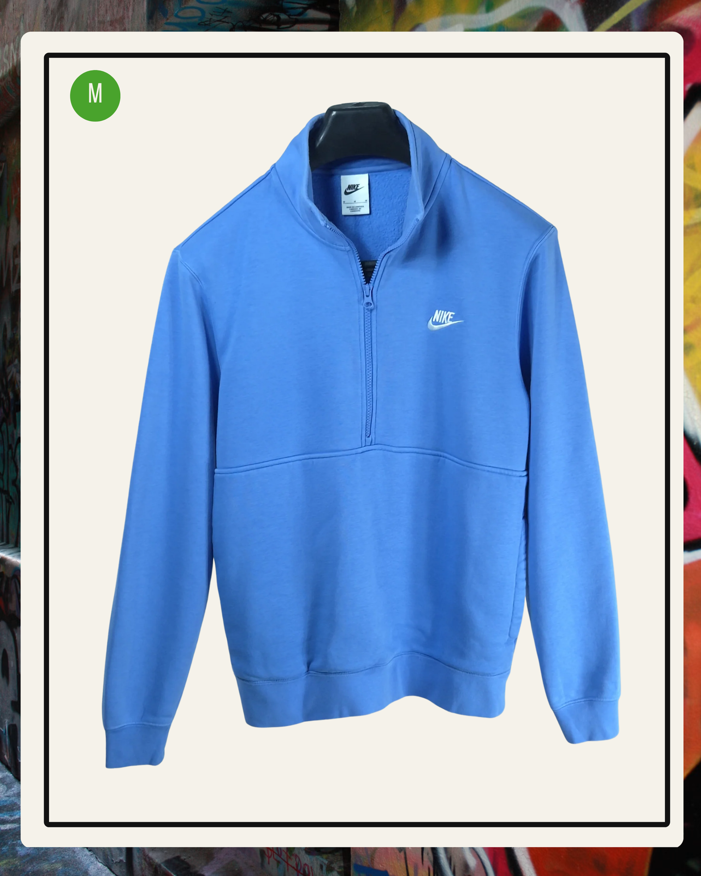 Nike Half-Zip Celeste