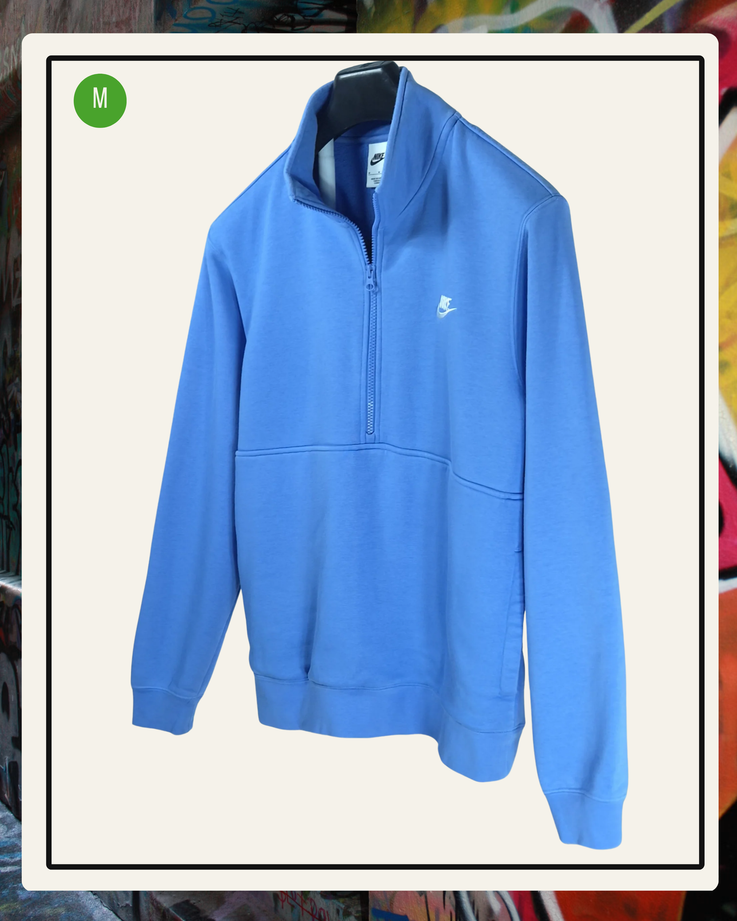 Nike Half-Zip Celeste