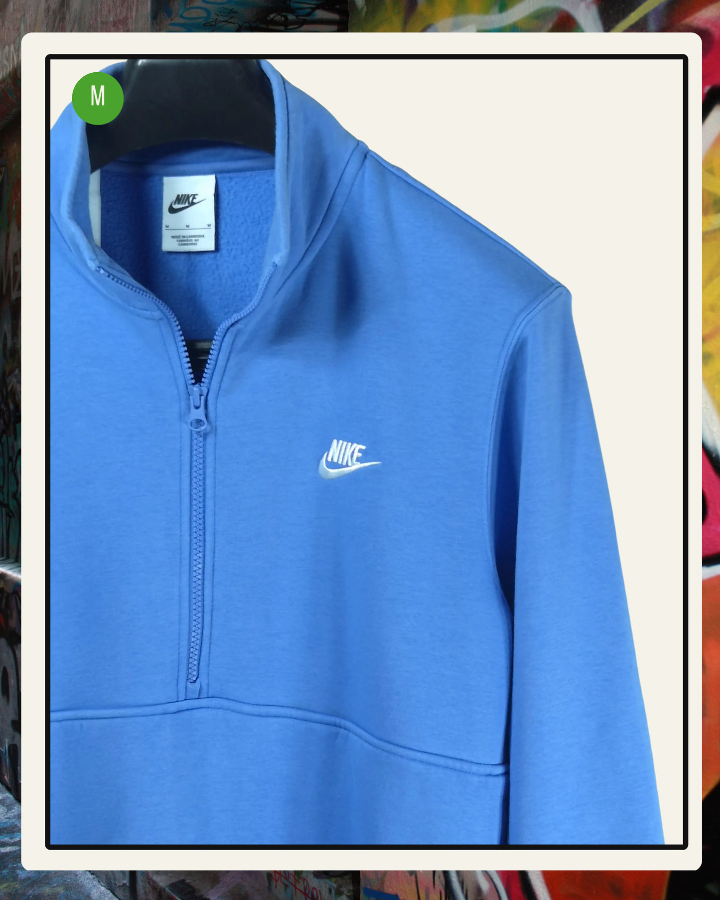 Nike Half-Zip Celeste