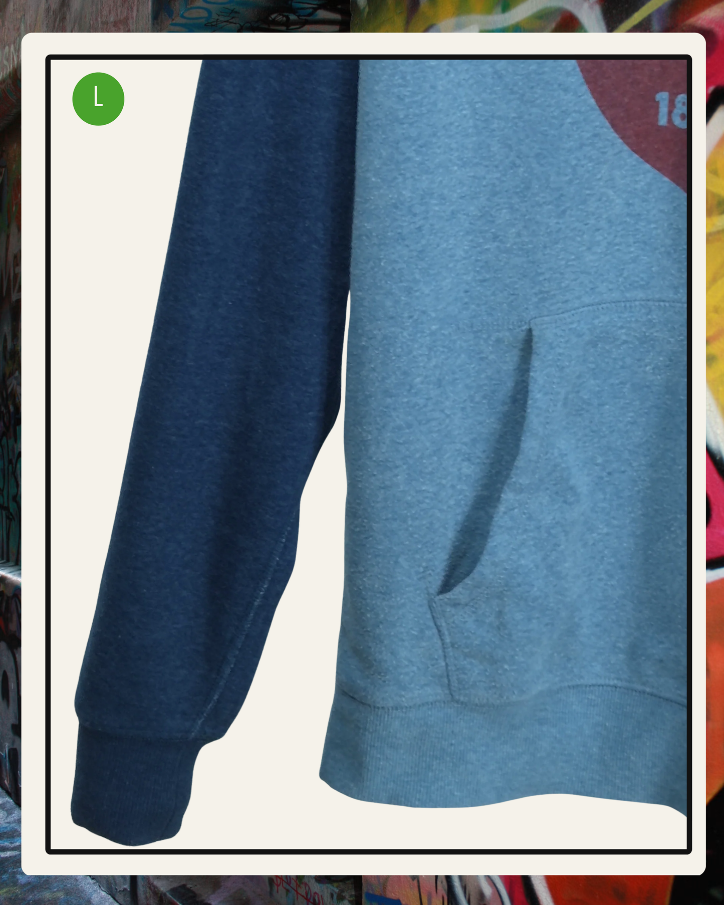 Levi's Hoodie Raglan Celeste/Azul