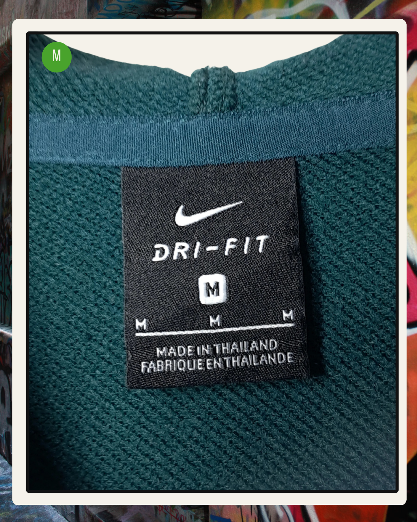 Nike Hoodie Verde Petróleo