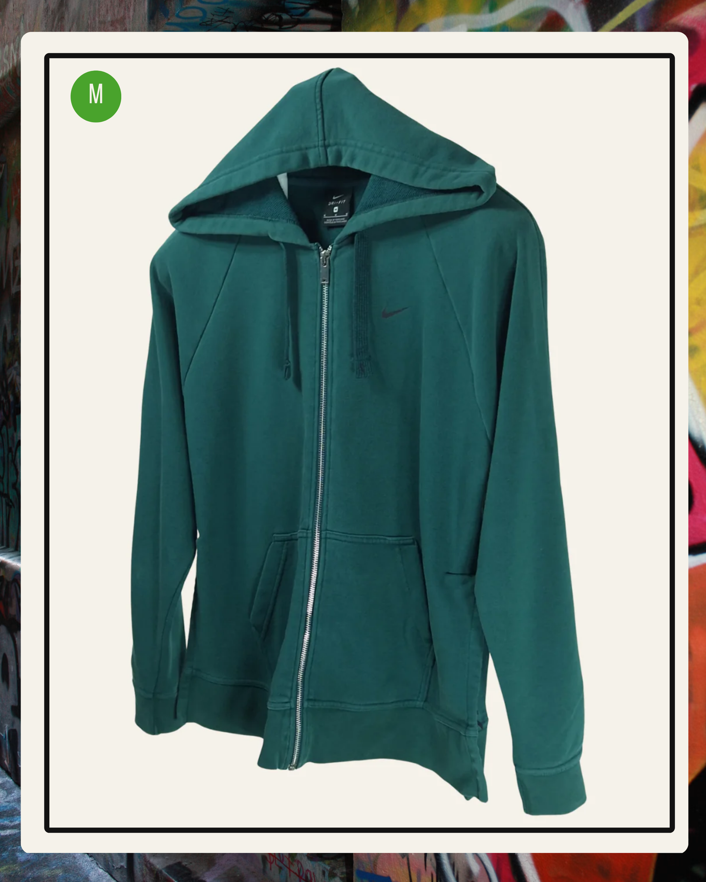 Nike Hoodie Verde Petróleo