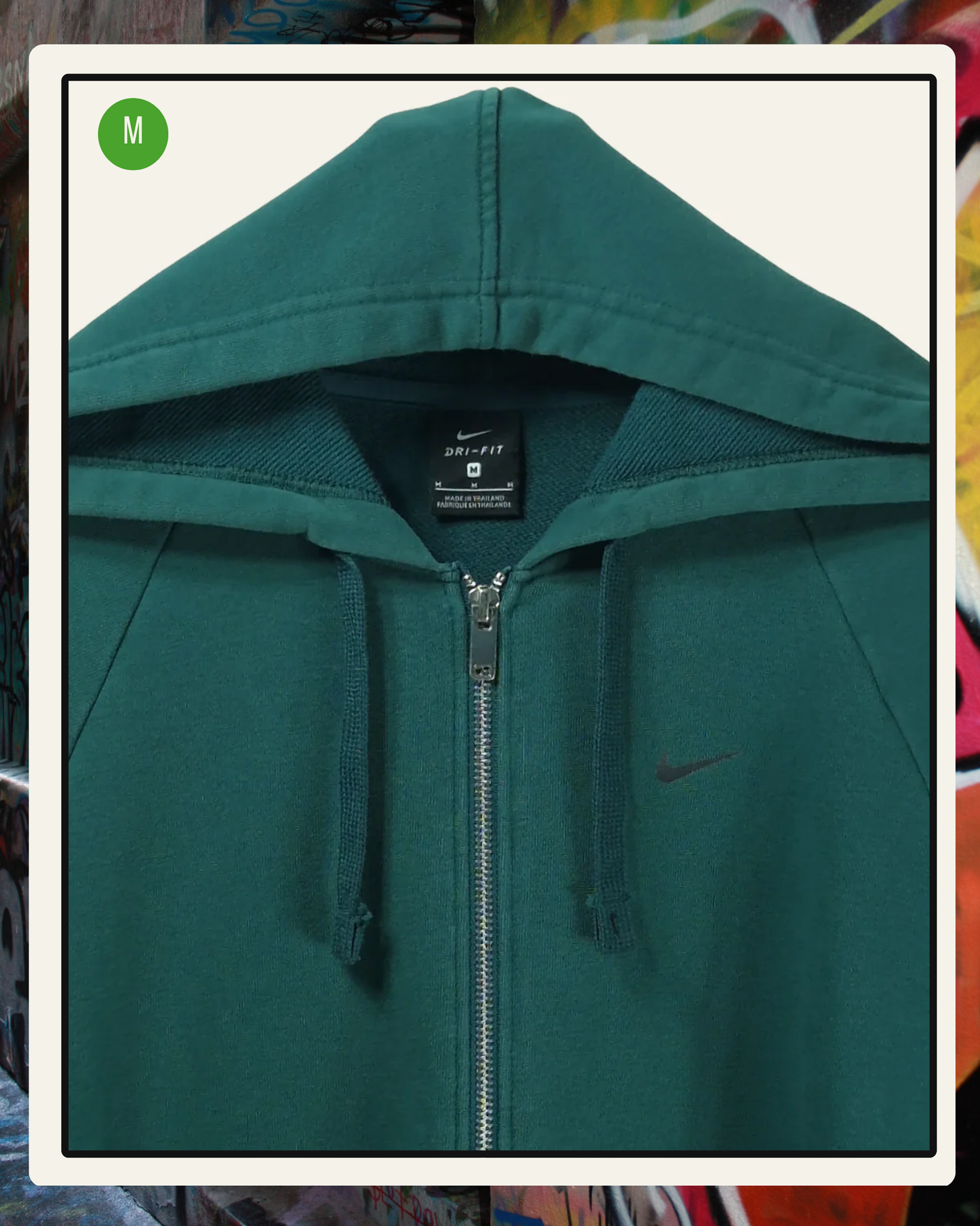 Nike Hoodie Verde Petróleo
