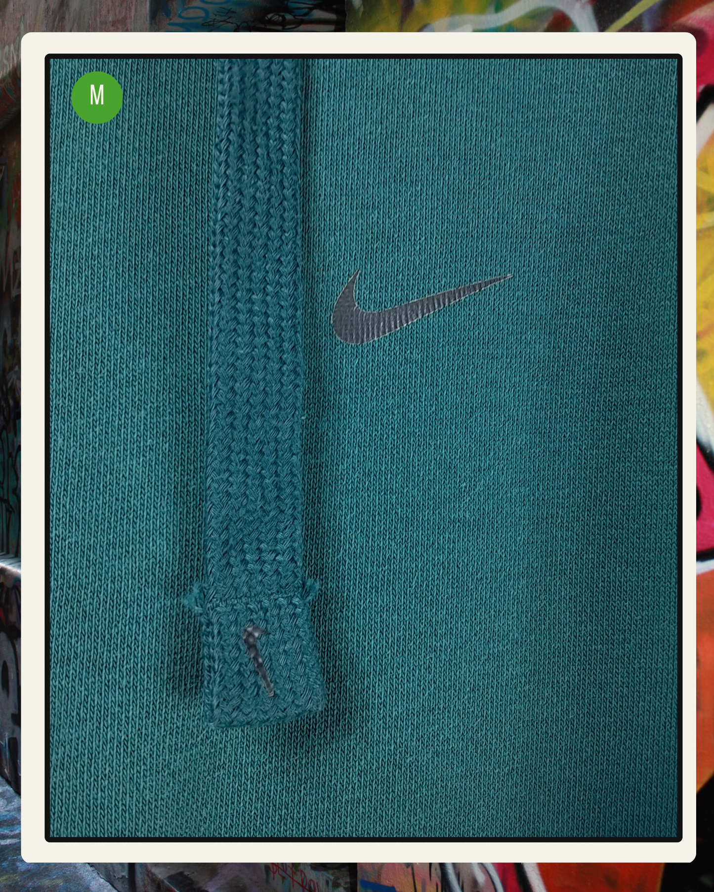 Nike Hoodie Verde Petróleo