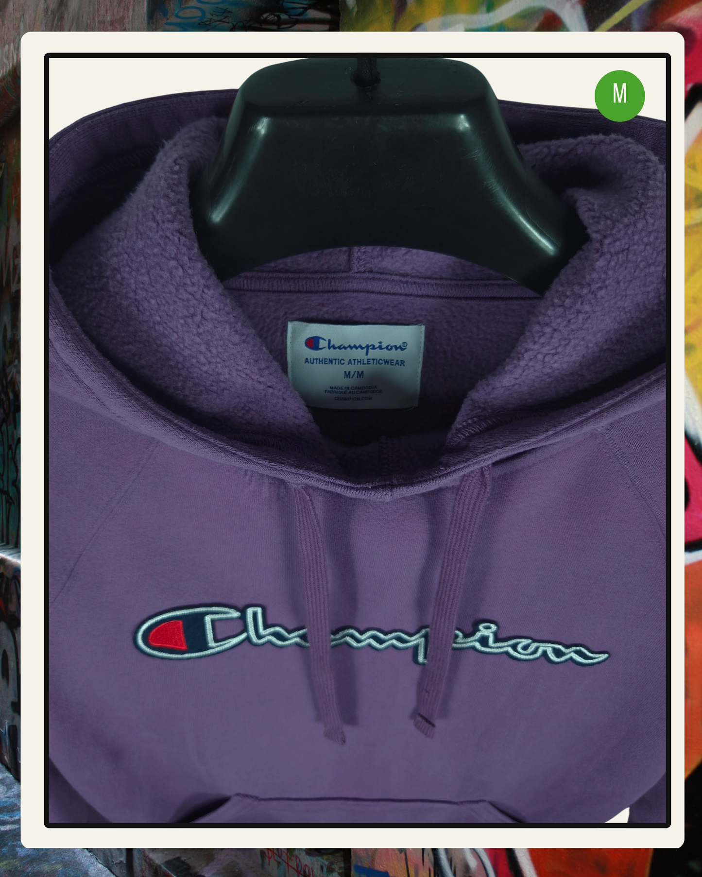 Champion Hoodie Lila