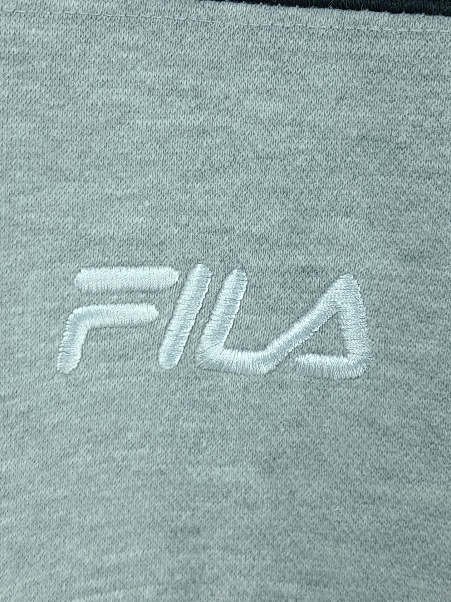 Fila Full-Zip Hoodie Gris/Negro