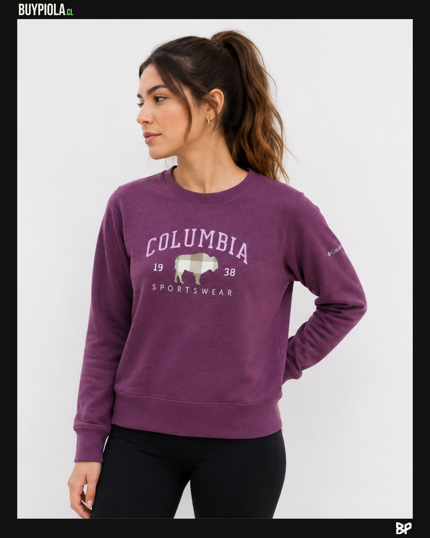 Columbia Sportswear Crewneck Burdeo