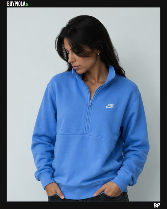 Nike Half-Zip Celeste