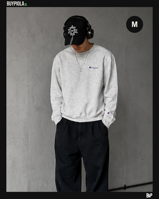 Champion Crewneck Gris
