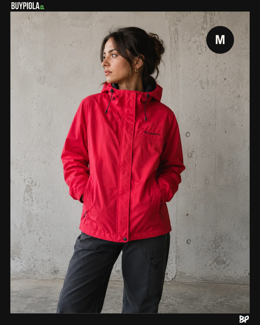 Columbia Chaqueta Outdoor Roja