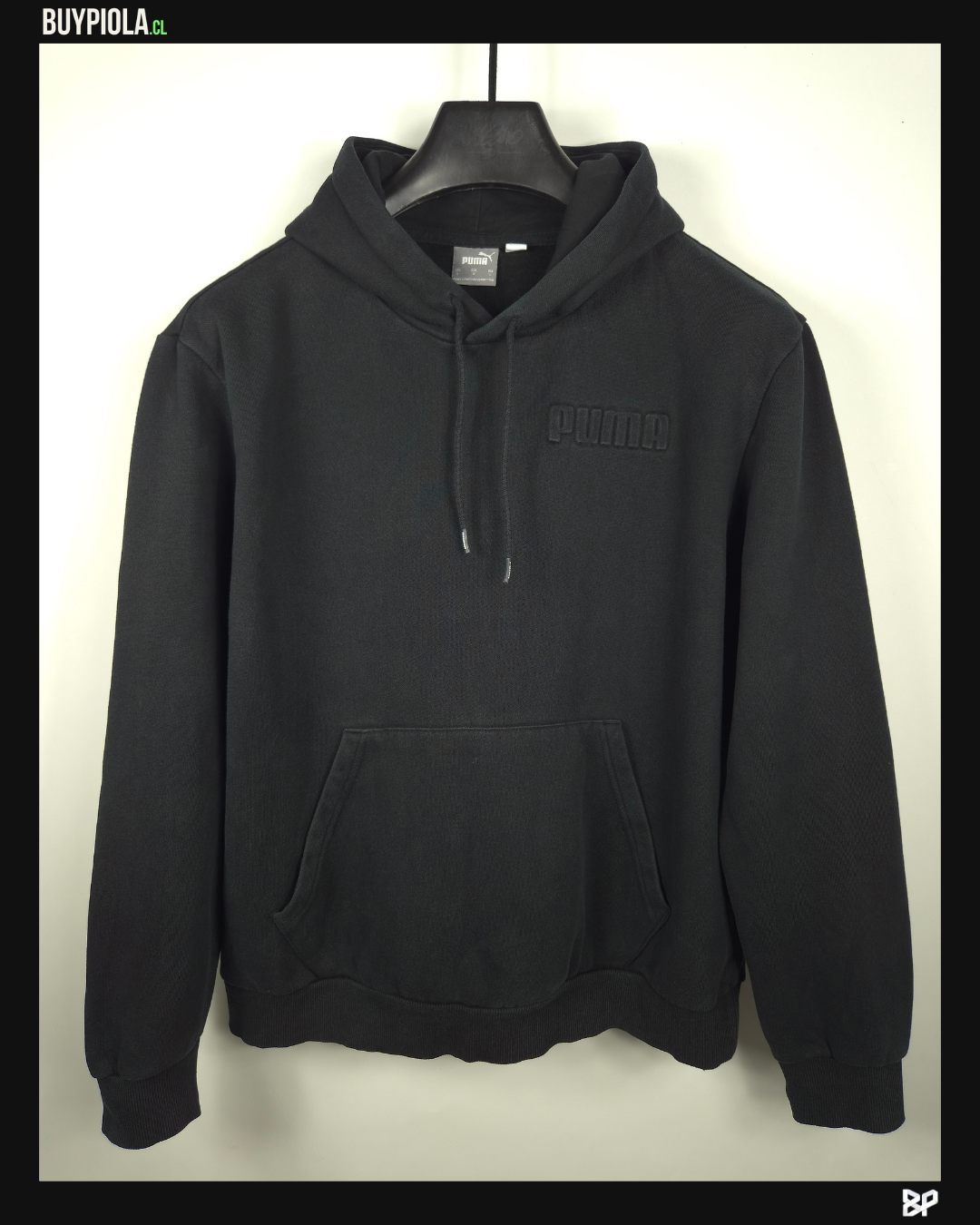 Puma Hoodie Negro Faded