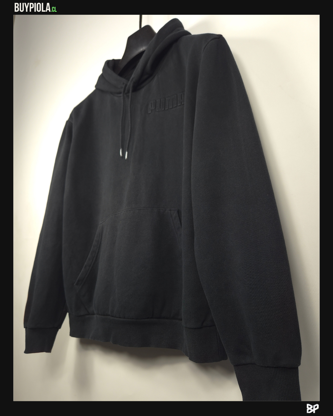 Puma Hoodie Negro Faded
