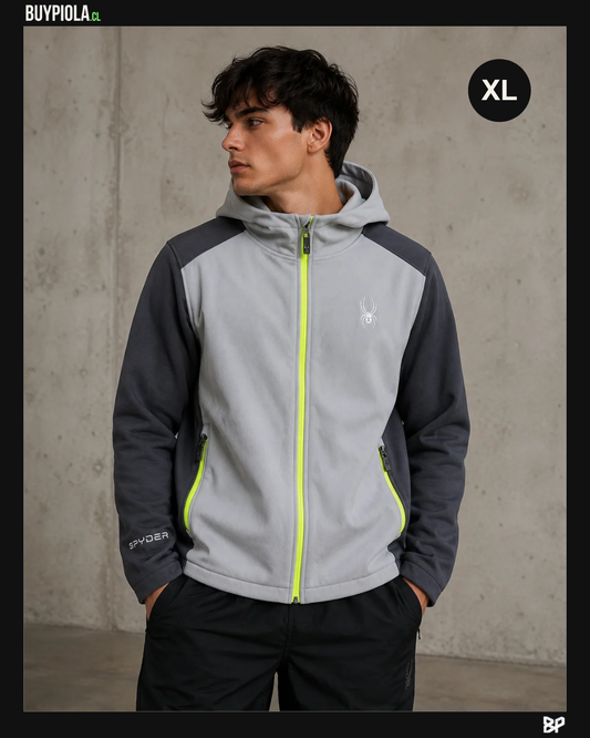 Spyder Chaqueta Polar Gris