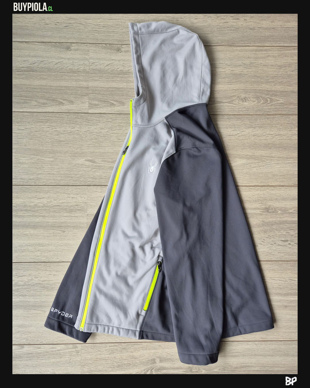 Spyder Chaqueta Polar Gris