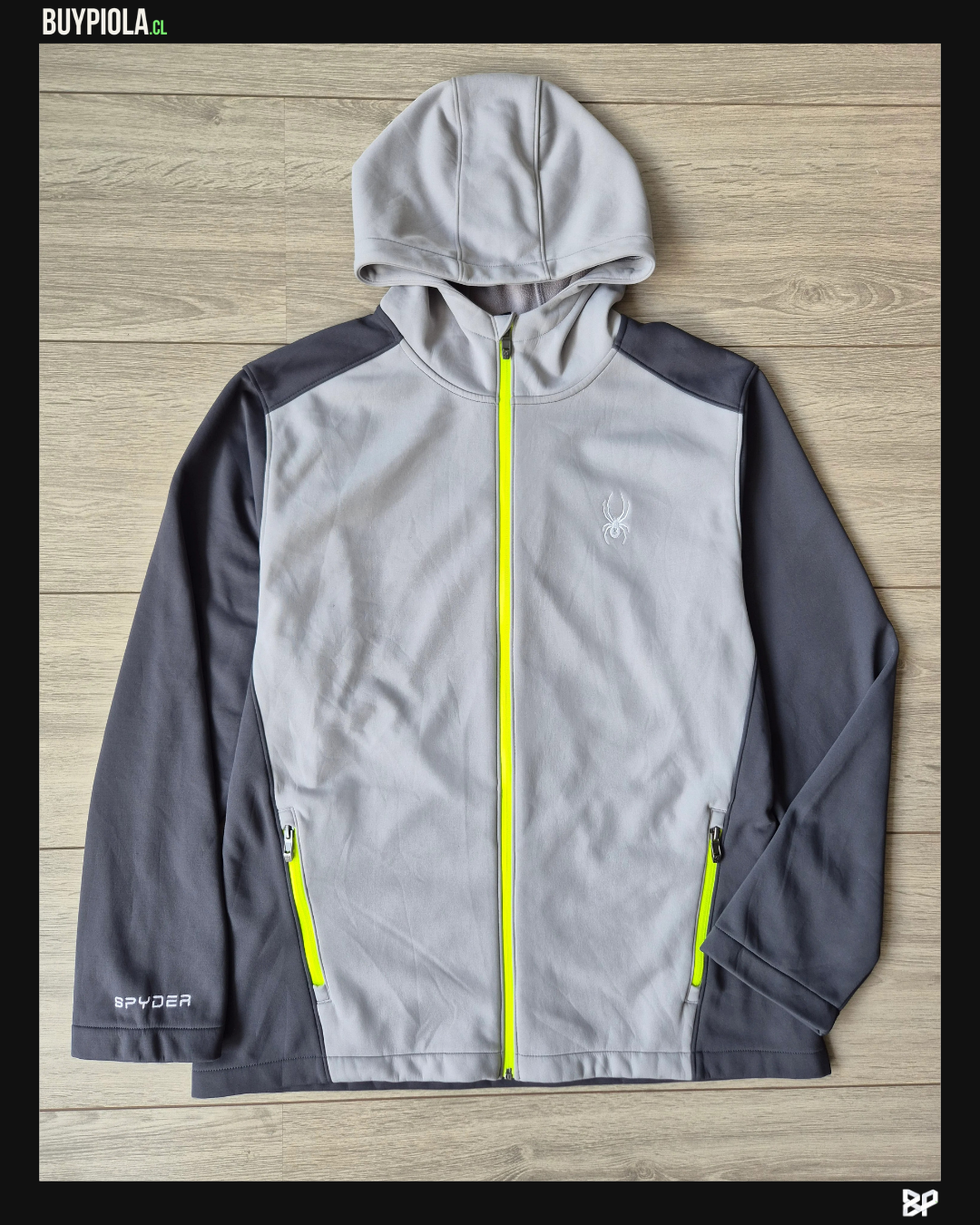 Spyder Chaqueta Polar Gris