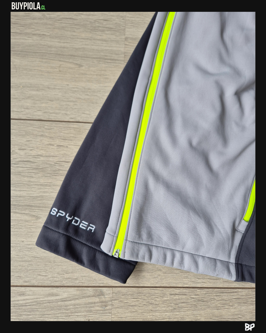 Spyder Chaqueta Polar Gris
