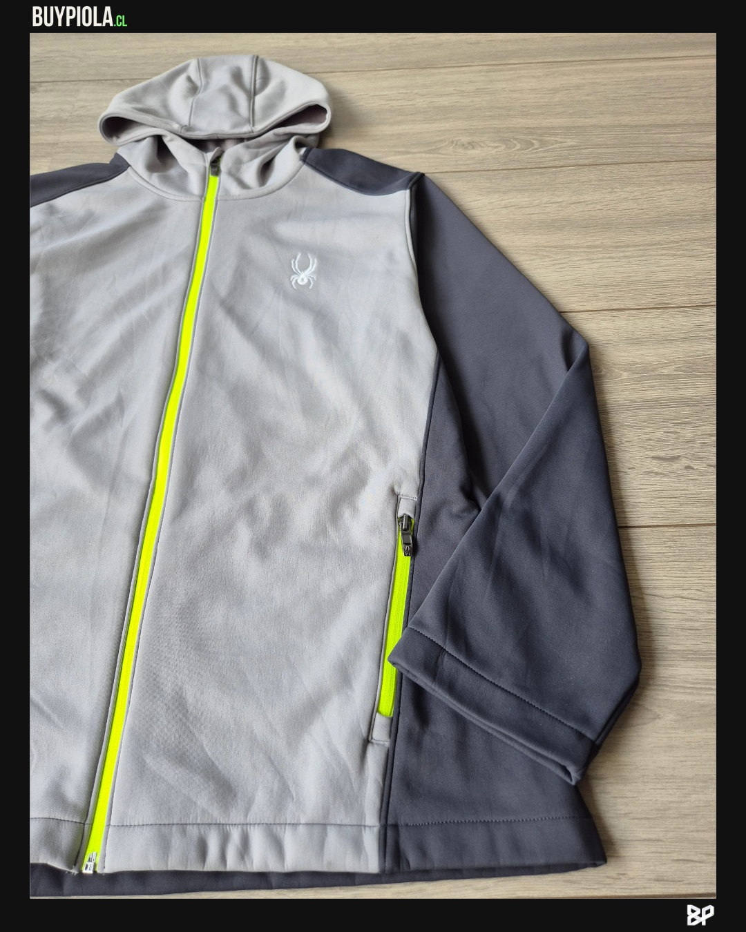 Spyder Chaqueta Polar Gris
