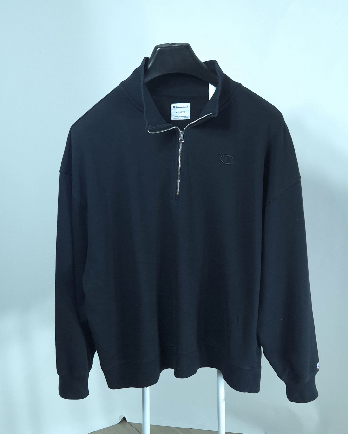 Champion Half-Zip Negro