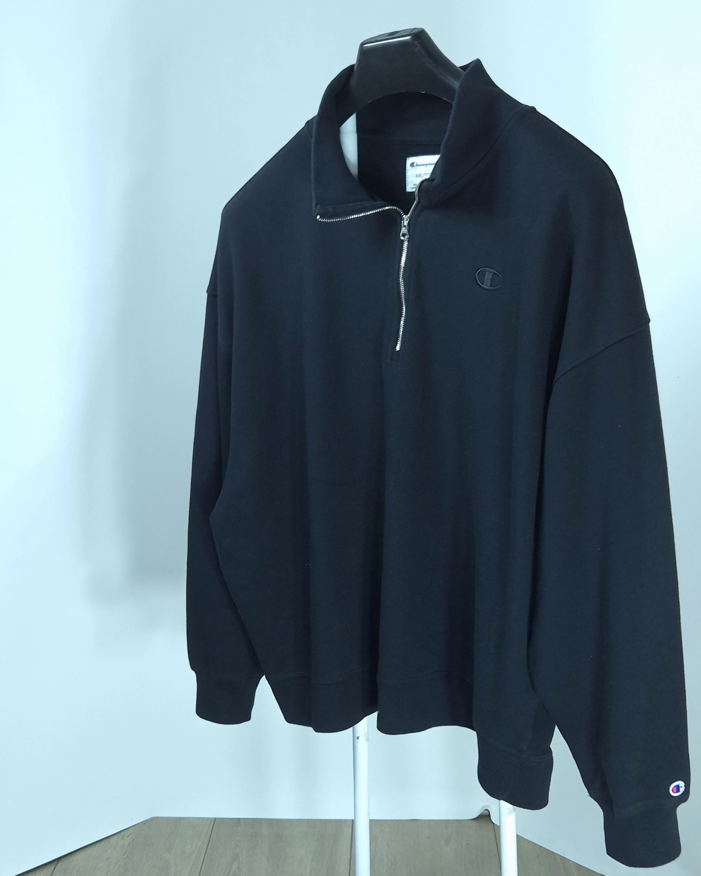 Champion Half-Zip Negro